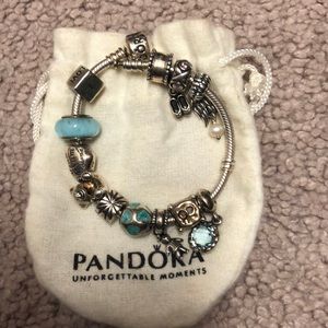 Pandora bracelet. CHARMS ARE IN A SEPARATE LISTING